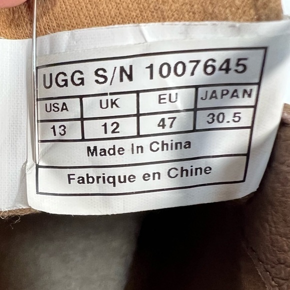 UGG Freamon Tan Suede Chukka Lace Up Boots Mens size 13 Casual Comfort Style main image 10